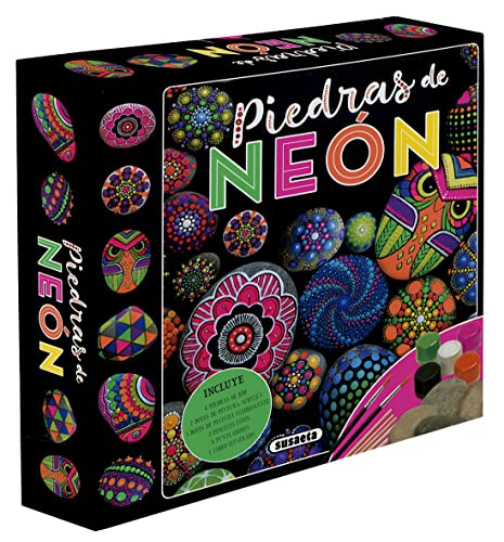 Piedras de neon (Mandalas en piedra)