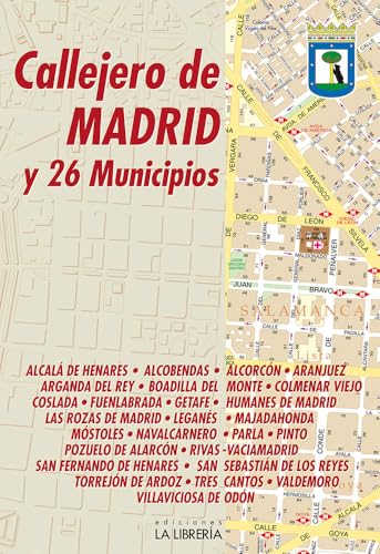Callejero de Madrid y 26 municipios von Ediciones La Libreria
