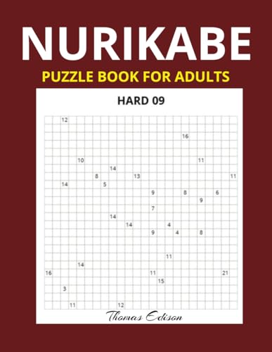 Nurikabe Puzzle Book For Adults: Easy, Medium And Hard Level Difficulty Puzzles: Relax and Challenge Your Mind with Engaging Nurikabe Puzzles Nurikabe Puzzle Book For Adults: Easy, Medium And Hard Level Difficulty Puzzles: Relax and Challenge Your Mind with Engaging Nurikabe Puzzles von Independently published