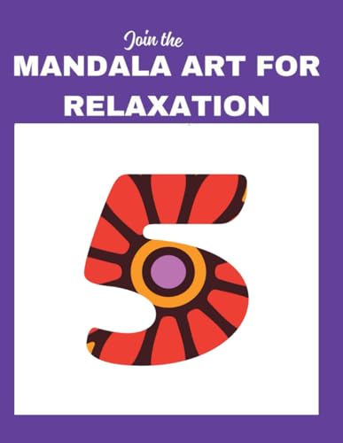 Wonderful Designs 5: Stress-Relieving Mandala Style Patterns, Adult Colouring Book: Join The Mandala Art For Relaxation: High Premium Version (HPV) ... Join The Mandala Art For Relaxation, Band 5) von Independently published