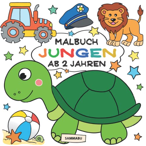 Malbuch Jungen ab 2 Jahren: Mein erster Malspaß im großen Quadrat Malbuch Jungen ab 2 Jahren: Mein erster Malspaß im großen Quadrat von Neuer Augsburger Buchverlag