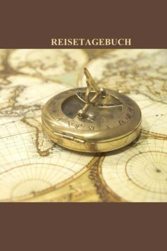 Reisetagebuch: Kompass braun
