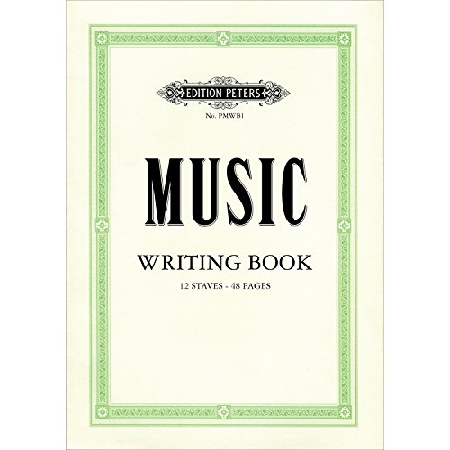 Peters Music Writing Book: 12 Notensysteme pro Seite (Edition Peters)