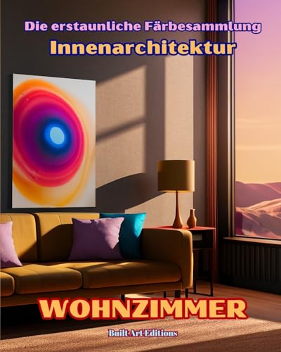 Die erstaunliche Färbesammlung - Innenarchitektur: Wohnzimmer: Malbuch für Liebhaber von Architektur und Innenarchitektur von Blurb Inc