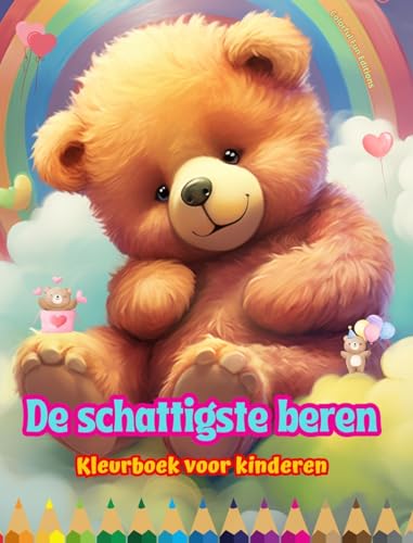 De schattigste beren - Kleurboek voor kinderen - Creatieve en grappige scènes van lachende beren: Charmante tekeningen die creativiteit en plezier voor kinderen stimuleren von Blurb
