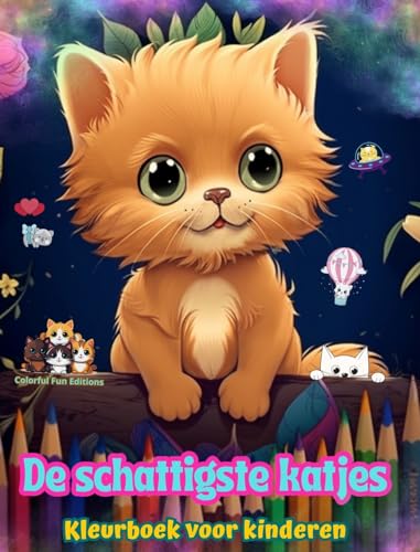 De schattigste katjes - Kleurboek voor kinderen - Creatieve en grappige scènes van lachende katten: Charmante tekeningen die creativiteit en plezier voor kinderen stimuleren von Blurb