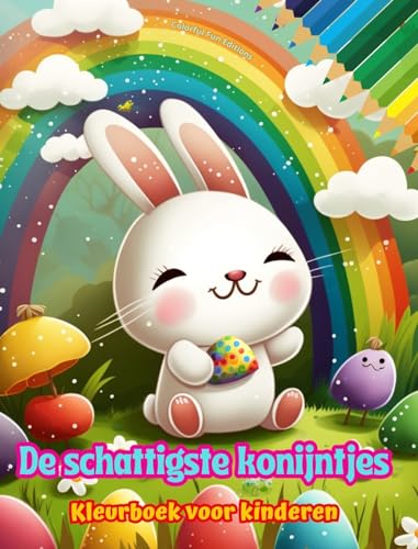 De schattigste konijntjes - Kleurboek voor kinderen - Creatieve en grappige scènes van lachende konijnen: Charmante tekeningen die creativiteit en plezier voor kinderen stimuleren von Blurb