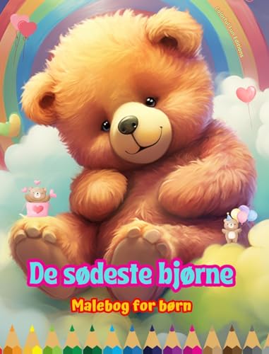 De sødeste bjørne - Malebog for børn - Kreative og sjove scener med glade bjørne: Charmerende tegninger, der opfordrer til kreativitet og sjov for børn von Blurb