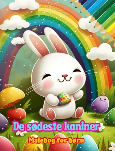 De sødeste kaniner - Malebog for børn - Kreative og sjove scener med glade kaniner: Charmerende tegninger, der opfordrer til kreativitet og sjov for børn von Blurb