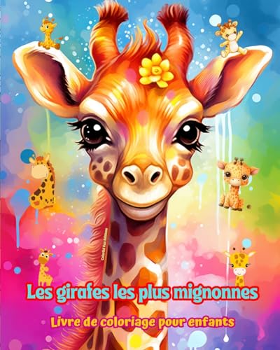Les girafes les plus mignonnes - Livre de coloriage pour enfants - Scènes créatives de girafes mignonnes et amusantes: Des dessins charmants qui encouragent la créativité et l'amusement des enfants von Blurb