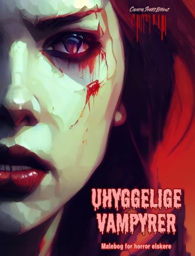Uhyggelige vampyrer Malebog for horror elskere Kreative vampyrscener for teenagere og voksne: En samling af skræmmende designs, der stimulerer kreativiteten von Blurb