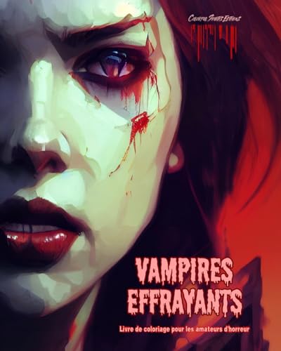 Vampires effrayants | Livre de coloriage pour les amateurs d'horreur | Scènes créatives de vampires pour adultes: Une collection de dessins terrifiants pour stimuler la créativité von Blurb