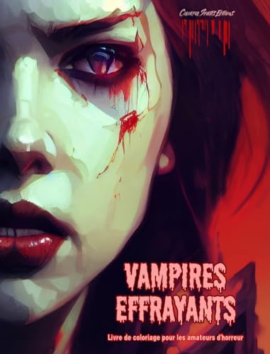 Vampires effrayants | Livre de coloriage pour les amateurs d'horreur | Scènes créatives de vampires pour adultes: Une collection de dessins terrifiants pour stimuler la créativité von Blurb