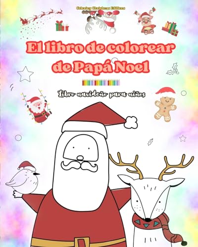 El libro de colorear de Papá Noel: Libro navideño para niños | Adorables dibujos de invierno y Papá Noel para disfrutar: Divertidos diseños navideños para estimular la creatividad y el aprendizaje von Blurb
