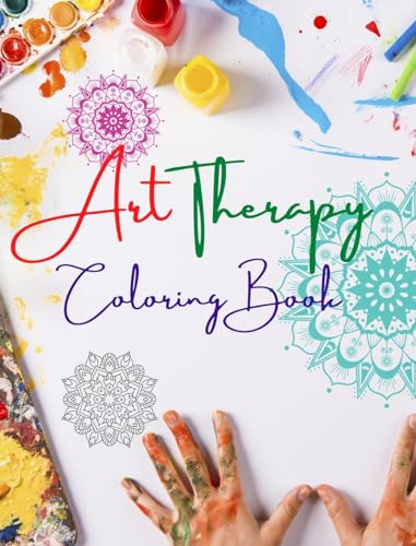 Art Therapy Coloring Book Unique Mandala Designs Source of Infinite Creativity, Harmony and Divine Energy: Self-Help Coloring Book to Enhance Your Artistic Mind and Provide Relaxation von Blurb Inc