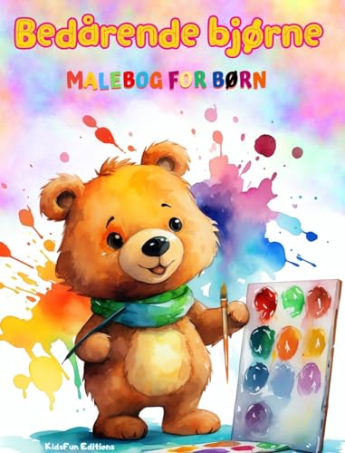 Bedårende bjørne - Malebog for børn - Kreative og sjove scener med glade bjørne: Charmerende tegninger, der opfordrer til kreativitet og sjov for børn von Blurb