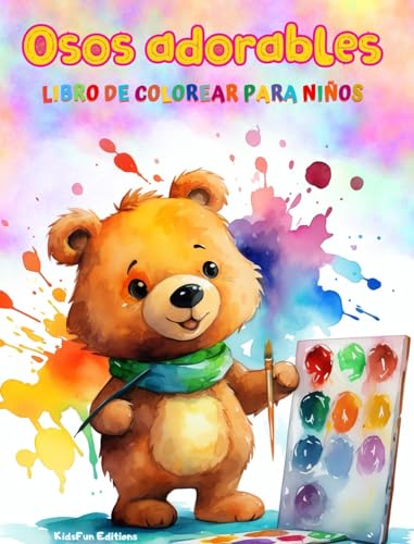 Osos adorables - Libro de colorear para niños - Escenas creativas y divertidas de risueños osos: Encantadores dibujos que impulsan la creatividad y diversión de los niños von Blurb