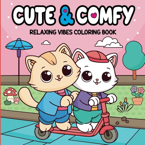 Cute & Comfy: Relaxing Vibes Coloring Book Cute & Comfy: Relaxing Vibes Coloring Book von Camelot Editora