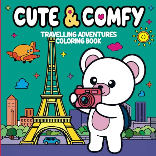 Cute & Comfy: Travelling Adventures Coloring Book Cute & Comfy: Travelling Adventures Coloring Book von Camelot Editora