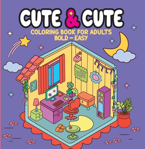 Cute & Cute - Coloring Book for Adults Cute & Cute - Coloring Book for Adults von Camelot Editora