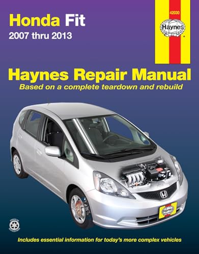 Honda Fit 2007 Thru 2013 (Hayne's Automotive Repair Manual)