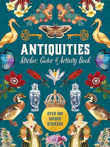 Antiquities Sticker, Color & Activity Book: Over 500 Unique Stickers von Chartwell Books
