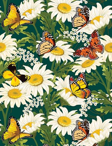 Butterflies and Daisies Journal: Lined Pages and Sprayed Edges Butterflies and Daisies Journal: Lined Pages and Sprayed Edges von Chartwell Books