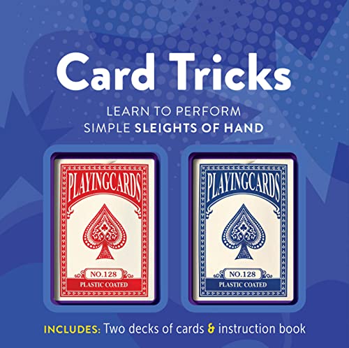 Card Tricks: Learn to Perform Simple Sleights of Hand - Includes: Two decks of cards and instruction book von Chartwell Books
