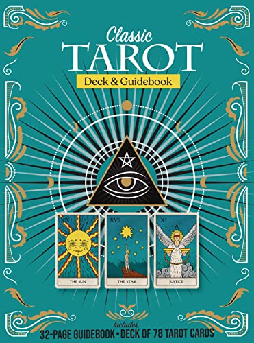Classic Tarot Deck and Guidebook Kit: Includes: 32-page Guidebook, Deck of 78 Tarot Cards von Chartwell Books