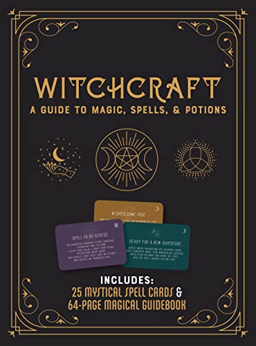Witchcraft Kit: A Guide to Magic, Spells, and Potions - Includes: 25 Mystical Spell Cards and 64-page Magical Guidebook von Chartwell Books
