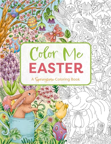 Color Me Easter: An Adorable Springtime Coloring Book von Cider Mill Press