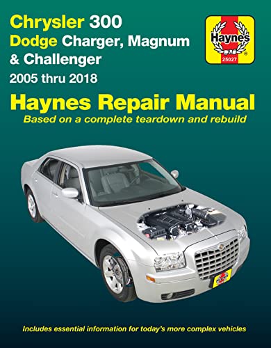 Chrysler 300 & Dodge Charger, Magnum & Challenger ('05-'18) (Hayne's Automotive Repair Manual) von Haynes