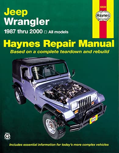 Jeep Wrangler: 1987 thru 2011 - All gasoline models (Haynes Manuals)