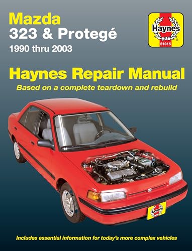 Mazda 323 & Protegé: 1990 thru 2003: Models Covered: Mazda 323 and Protege Models 1990 Through 2003 (Haynes Manuals) von Cengage Learning