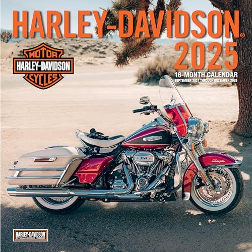 Harley-Davidson 12x12 2025: 16-Month Calendar--September 2024 through December 2025