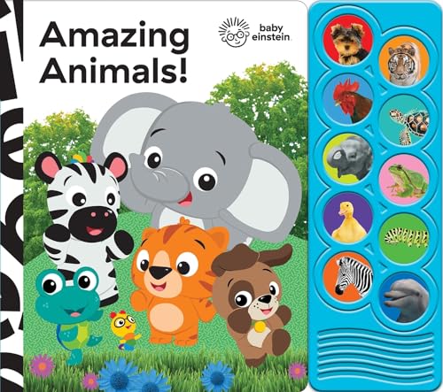 Baby Einstein - Amazing Animals 10-Button Sound Book - PI Kids (Play-A-Sound) von PI Kids