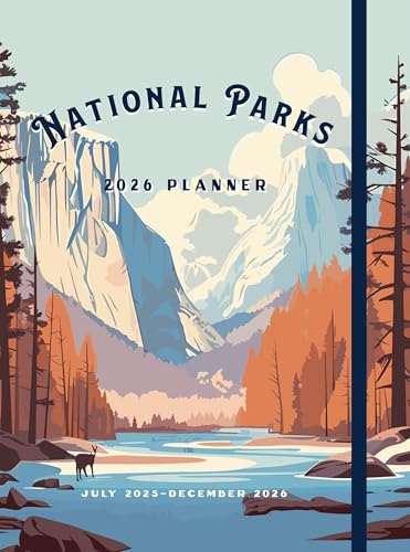 National Parks 2026 Weekly Planner: July 2025 - December 2026 von Rock Point