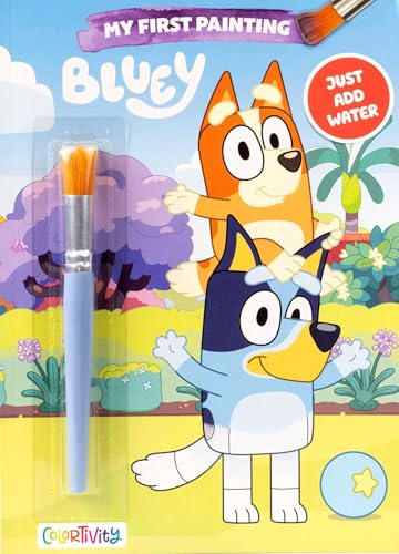 Bluey Colortivity: My First Painting (Color & Activity with Paint) von Studio Fun International