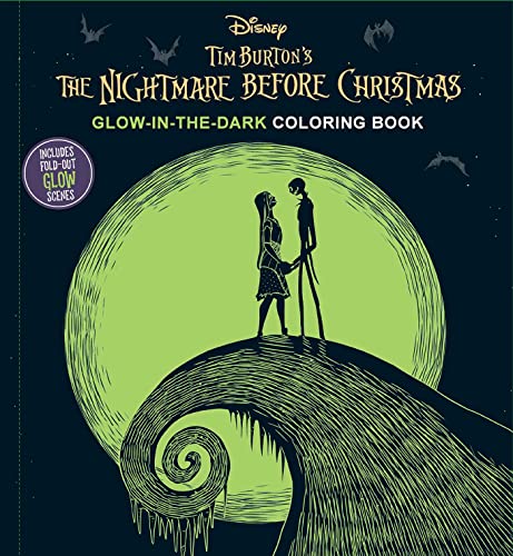 Disney: Tim Burton's The Nightmare Before Christmas Glow-in-the-Dark Coloring Book von Thunder Bay Press