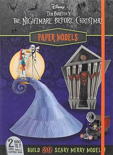 Disney: Tim Burton's The Nightmare Before Christmas Paper Models von Thunder Bay Press