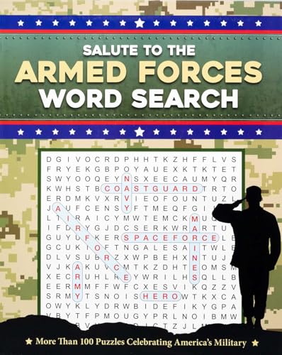 Salute to the Armed Forces Word Search von Thunder Bay Press