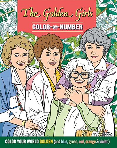 The Golden Girls Color-by-Number von Thunder Bay Press
