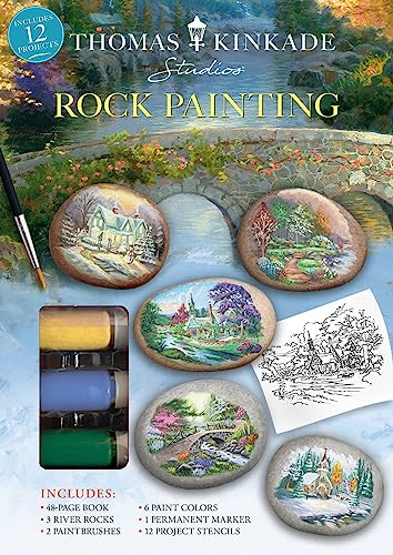 Thomas Kinkade Rock Painting von Thunder Bay Press