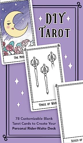 DIY Tarot: 78 Customizable Blank Tarot Cards to Create Your Personal Rider-Waite Deck (Tarot/Oracle Decks) von Ulysses Press