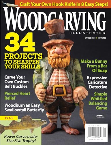 Woodcarving Illustrated Issue 106 Spring 24 von Fox Chapel Publishing
