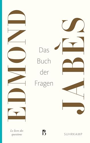 Das Buch der Fragen (Französische Bibliothek) von Suhrkamp Verlag AG