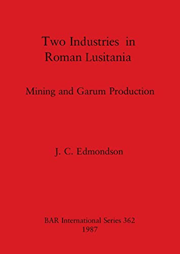Two Industries in Roman Lusitania: Mining and Garum Production (BAR International) von British Archaeological Reports Oxford Ltd