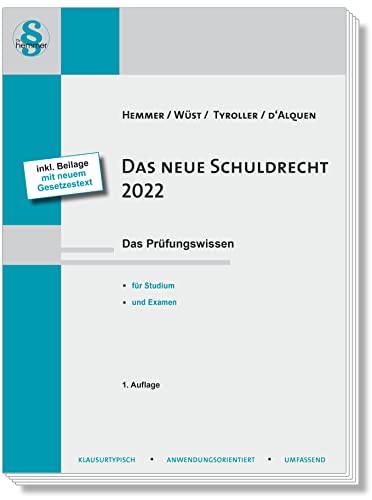 14230 - Sonderskript "Das neue Schuldrecht" (Skripten - Zivilrecht) von Hemmer/Wüst Verlagsgesellschaft mbH