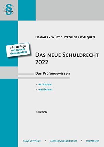 14230 - Sonderskript "Das neue Schuldrecht" (Skripten - Zivilrecht) von Hemmer/Wüst Verlagsgesellschaft mbH