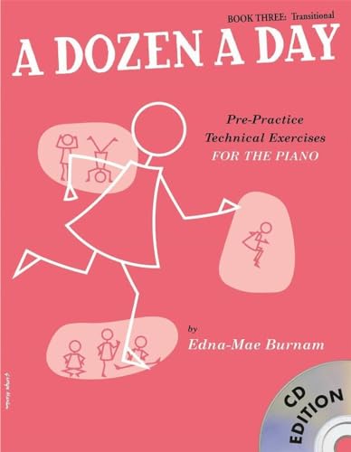 A Dozen A Day Book Three Transitional Edition (Book And Cd) Pf Book